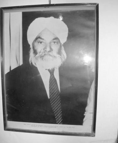 Bikram Singh who brought SGGS from Punjab